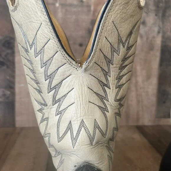 Nocona Vintage Western Cowboy Boots Mens 9 D